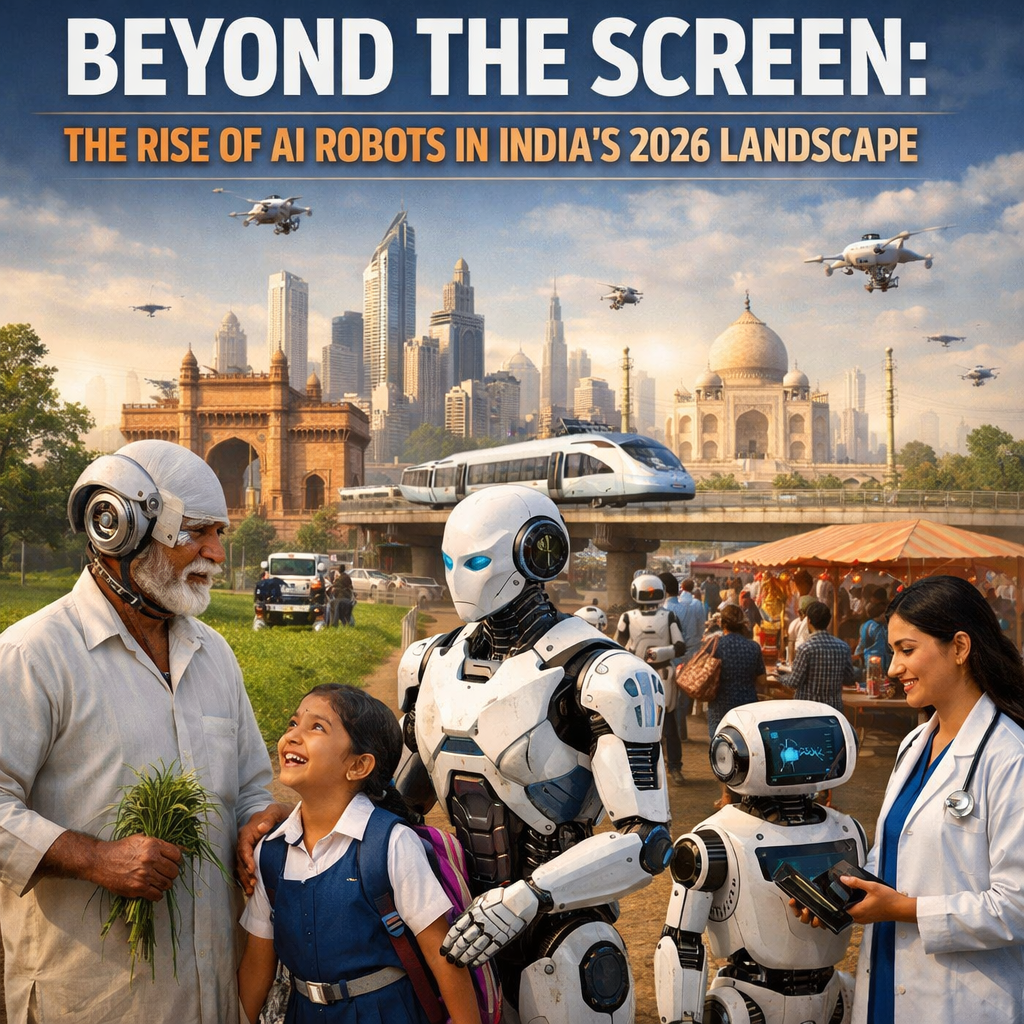 Read more about the article Beyond the Screen: The Rise of AI Robots in India’s 2026 Landscape