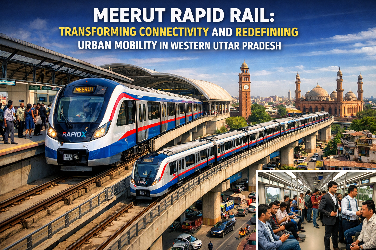 Read more about the article Meerut Rapid Rail Map: Transforming Connectivity