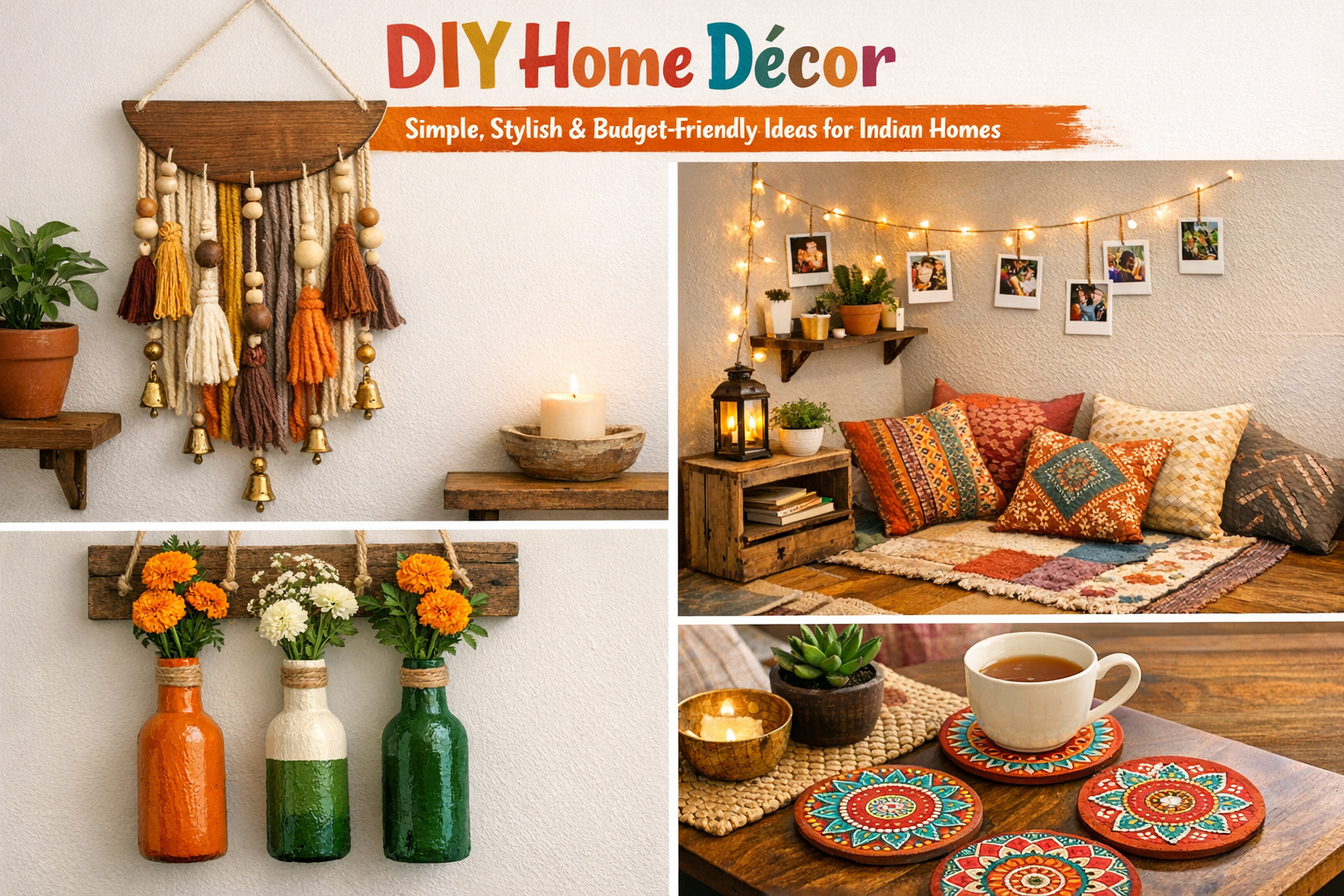 Read more about the article DIY Home Décor: Stylish and Budget-Friendly Ideas