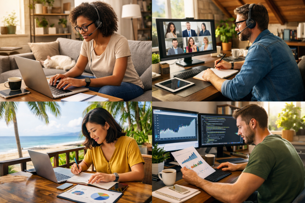 Remote Work Myths vs Reality productivity