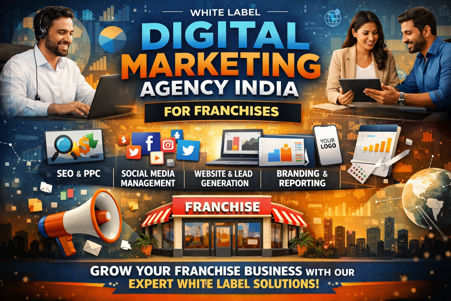 Read more about the article White Label Digital Marketing Agency India for Franchises