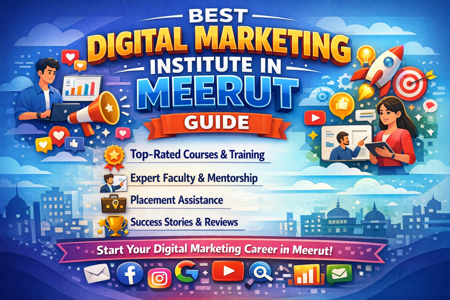 Read more about the article Best Digital Marketing Institute in Meerut Guide